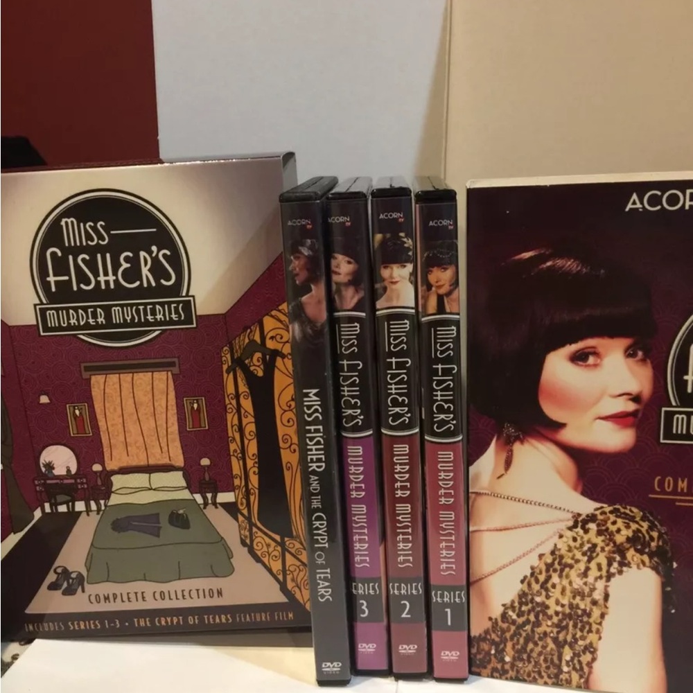 Miss Fishers Murder Mysteries Series DVD NEW 12 Disc / 34 Episodes